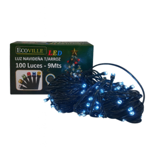 LUZ NAVIDEÑA 100L 9MTS ECOVILLE