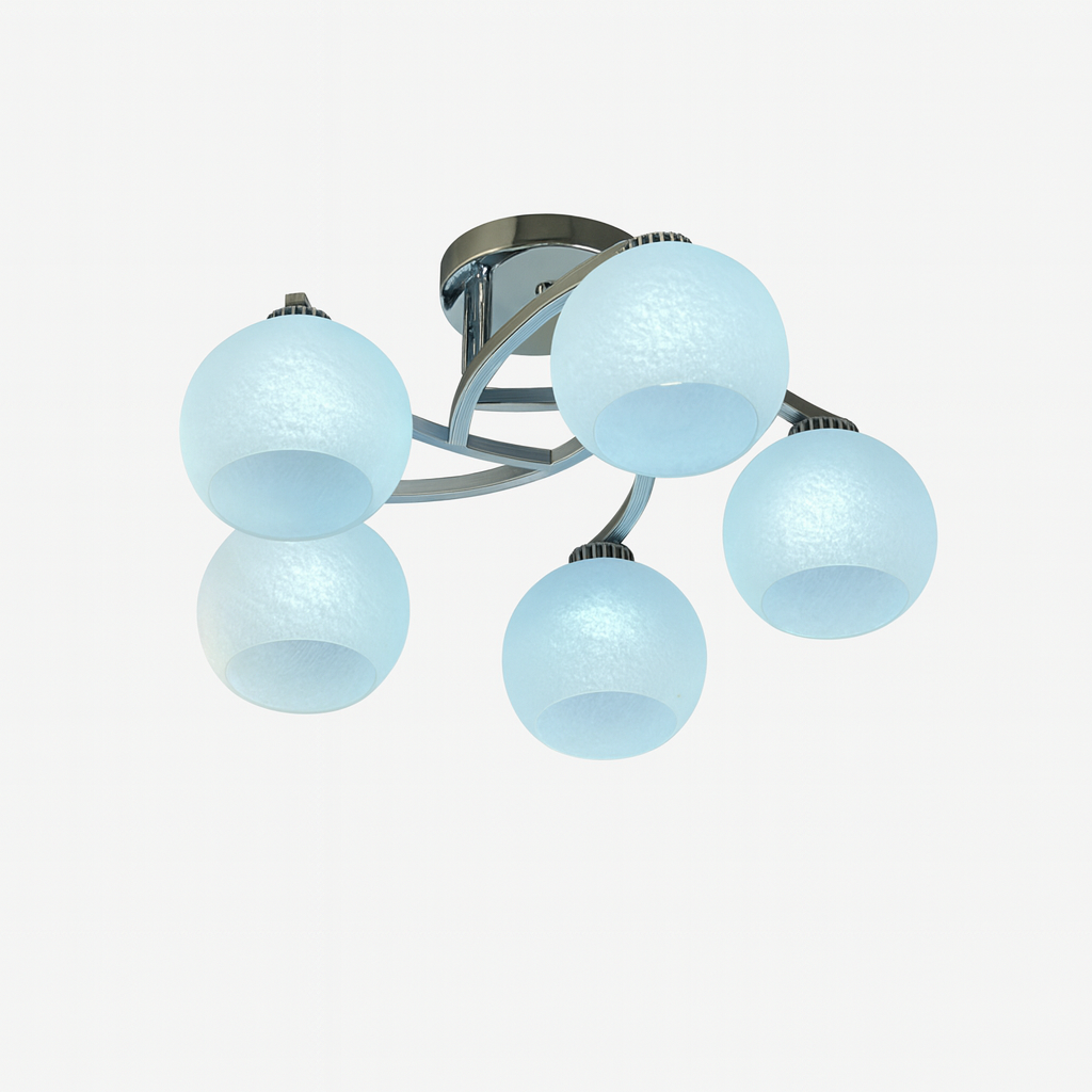 Colgante Araña Oslo blanca