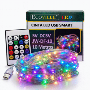 Cinta LED USB SMART ECOVILLE – 10 Metros